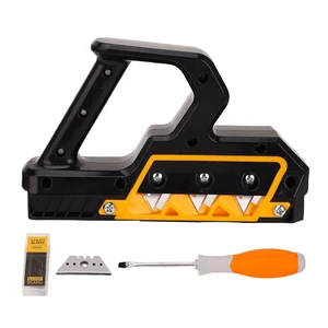 Professional Plasterboard Fast Drywall Chamfer Tool with 10 Blades for Precise 45° Angle Cutting Woodworking and DIY Projects ABS Material Professional Plasterboard Fast Drywall Chamfer Tool with 10 Blades for Precise 45° Angle Cutting Woodworking and DIY Projects ABS Material
