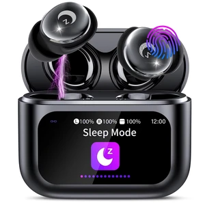 2026 Sleep Earbuds Bluetooth 5.4 in Ear Smart Touch Screen Ear Buds, 48H Playtime Mini Sleep Headphones Small Design for Side Sleepers, 5 EQ Modes, Crystal-Clear Calls, IPX7 Waterproof Earphones Black 2026 Sleep Earbuds Bluetooth 5.4 in Ear Smart Touch Screen Ear Buds, 48H Playtime Mini Sleep Headphones Small Design for Side Sleepers, 5 EQ Modes, Crystal-Clear Calls, IPX7 Waterproof Earphones Black