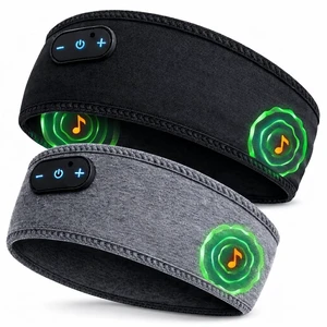 Bluetooth Sleep Headphones Sleep Mask Sleep Headphones,Ultra-Soft Wireless Headband Bluetooth for Side Sleepers, with 14H Playtime & Bluetooth 5.4, 4-in-1 Music Sleep Earphones (Black&Grey) Bluetooth Sleep Headphones Sleep Mask Sleep Headphones,Ultra-Soft Wireless Headband Bluetooth for Side Sleepers, with 14H Playtime & Bluetooth 5.4, 4-in-1 Music Sleep Earphones (Black&Grey)