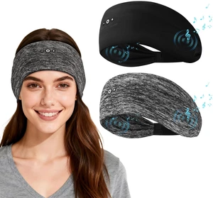 Sleep Headphones Bluetooth Headband Ultra-Thin Speakers for Sleep 2-Pack Sleep Headphones Bluetooth Headband Ultra-Thin Speakers for Sleep 2-Pack