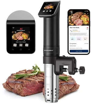 KitchenBoss WiFi Sous Vide Cooker Ultra-quiet 1100W Sous Vide G330 KitchenBoss WiFi Sous Vide Cooker Ultra-quiet 1100W Sous Vide G330