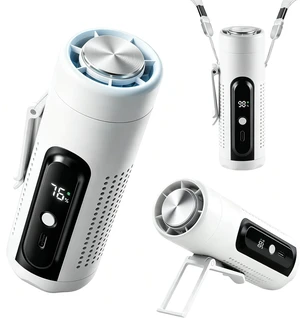 Clip On Handheld Turbo Fan with Flashlight and Cooling, 3-in-1 Waist-Hanging/Desktop/Clip-on Personal Fan, USB-C Rechargeable Long-Lasting Battery for Travel Camping Clip On Handheld Turbo Fan with Flashlight and Cooling, 3-in-1 Waist-Hanging/Desktop/Clip-on Personal Fan, USB-C Rechargeable Long-Lasting Battery for Travel Camping