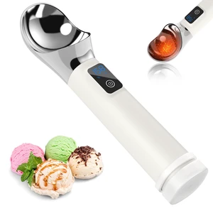 TechRise Heated Ice Cream Scoop, 5000mAh Rechargeable Ice Cream Scooper with LED Display, Heats Up to 158°F for Hard Frozen Ice Cream, IP67 Waterproof, Easy Scoop for Seniors & Kids, Ideal Gift, 2oz TechRise Heated Ice Cream Scoop, 5000mAh Rechargeable Ice Cream Scooper with LED Display, Heats Up to 158°F for Hard Frozen Ice Cream, IP67 Waterproof, Easy Scoop for Seniors & Kids, Ideal Gift, 2oz