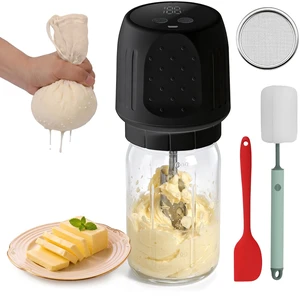 Cordless Electric Butter Churn, 8000 RPM Brushless Motor (34Oz) Cordless Electric Butter Churn, 8000 RPM Brushless Motor (34Oz)