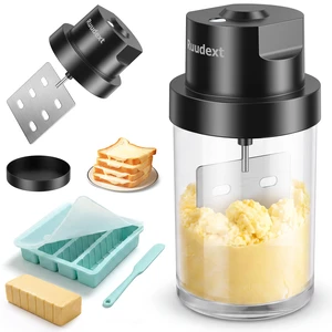 Electric Butter Churner, One-Touch Butter Maker with Non-Slip Ring Electric Butter Churner, One-Touch Butter Maker with Non-Slip Ring