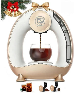 i Cafilas 2-in-1 Mini Single Serve Coffee Maker for K-Cup Pods & Grounds i Cafilas 2-in-1 Mini Single Serve Coffee Maker for K-Cup Pods & Grounds