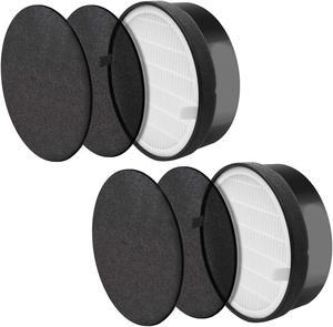 PUREBURG LV-PUR131 Replacement 1 HEPA Filter and 1 Carbon Pad