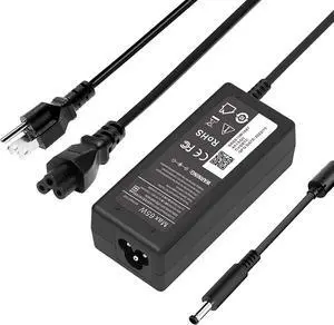 65W Dell in-spiron Laptop ChargerAC Power Adapter for Dell in-spiron 11 13 14 17 15 3000 5000 7000 Series 3555 3565 3567 3568 3551 5558 5555 5559 5100 3576 3583 7347 7348 7569