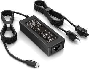 Universal Chromebook Charger, USB Type C 45W Widely AC Adapter for HP Acer Dell Asus Samsung Power Supply with Cord