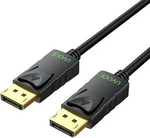4K DisplayPort to DisplayPort Cable 3 Feet DisplayPort DP 1.2 Cable Cord [4K@60Hz 2K@165Hz/144Hz] Compatible with Laptop PC TV Gaming Monitor