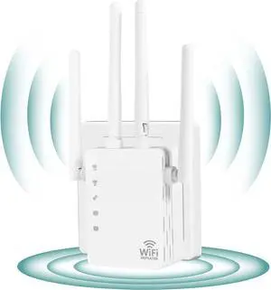 WiFi Extenders Signal Booster for Home Cover Up to 8000 sq. ft & 35 Devices, WiFi Extender 1200Mbps, WiFi Amplifier WiFi Range Extender, WiFi Booster, Internet Booster, WiFi Extender Booster