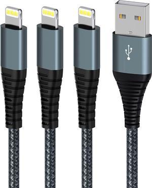 iPhone Charger Cable 6ft 3Pack Apple MFi Certified  Lightning Cable Nylon Braided USB Fast iPhone Charging Cables Cord Compatible with iPhone14131212Pro12ProMax1111ProXS MAXXRXSX87