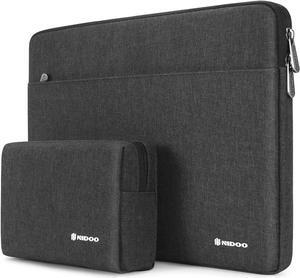 15.6 Laptop Sleeve & Accessory Bag for 15.6  HP  ThinkPad Laptops - Dark Grey