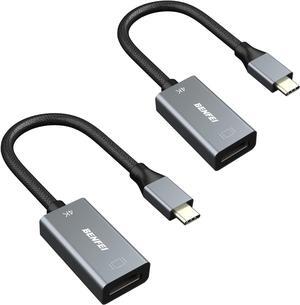 2 Pack USB C to HDMI Adapter (4K@60Hz) USB Type-C to HDMI Adapter [Thunderbolt 3/4 Compatible] with iPhone 15 Pro/Max MacBook Pro/Air 2023 iPad Pro iMac S23 XPS 17 Surface Book 3