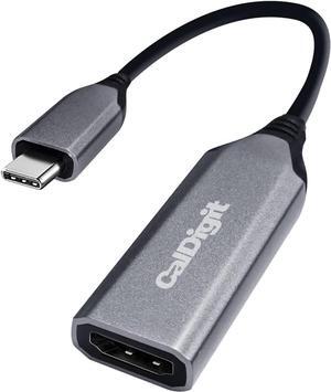 USB-C to HDMI 2.1 8K Adapter Dongle - High Refresh Display HDR 10 bit Compatible with Thunderbolt 3/4 / USB 3.1 / USB4 for Apple MacBook Air 2016+ MacBook Pro (USB-C to HDMI 2.1 (8K))