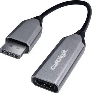 DisplayPort 2.0 to HDMI 2.1 (DP to HDMI) Active Adapter 8K 60Hz UHD (7680 x 4320) High Refresh 10 bit Color HDR and Eyefinity Support (DP 2.0 to HDMI 2.1 (8K))