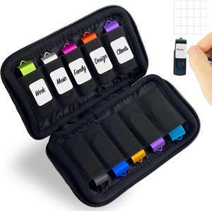 Flash Drive Case USB Storage Case USB Holder Storage Bag for USB Flash Drive Electronic Accessories Organizer for USB Flash Drive USB Case Thumb Drive Caes Jump Drive Case USB Organizer