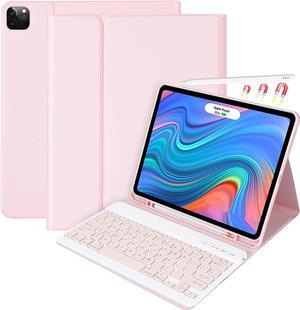 iPad Keyboard Case for iPad Pro 12.9 inch (5th, 6th Generation) & NEW iPad Air 13 inch M2 (Only Applies to 3 iPads Model) - Wireless Detachable Keyboard- Pencil Holder, with Auto Sleep/Wake Function