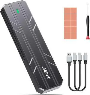 M.2 Enclosure USB 3.2 Gen 2 10Gbps M.2 NVMe SSD Enclosure NVME PCI-E M-Key External SSD Enclosure Support UASP Trim (Fits only NVMe PCIe 2242/2260/2280 JMS583A3) M.2 Enclosure USB 3.2 Gen 2 10Gbps M.2 NVMe SSD Enclosure NVME PCI-E M-Key External SSD Enclosure Support UASP Trim (Fits only NVMe PCIe 2242/2260/2280 JMS583A3)