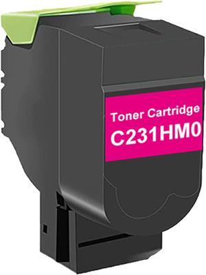 ABTOCAR TonerSave Remanufactured Magenta Toner  C2325 C2425 C2535 MC2325 MC2425 MC2535 MC2640, (1-Pack, C231HM0)