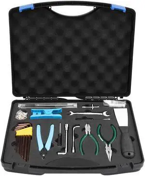 Creality 3D Printer Tool Kit with Case 35Pcs with Cleaners Filament Slicer Print Head Wrench Extruder Nozzles SD Card Reader Starter 3D Printer Accessories ABS Storage Box Tool Set