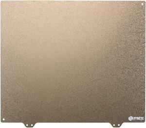 FYSETC 3D Printing Platform 300x250mm/11.8x9.8inch Textured Double-Sided PEI Powder Coated Build Plate Flexible Removable Spring Steel Sheet Compatible with SV01 SV02 QiD X-Max 3D Printers