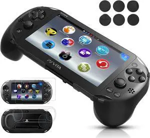 Hand Grip Handle Joypad Protective Case with L2 R2 Trigger Button Grip Shell Controller Protective Case for PS Vita 2000 PSV 2000 PS Vita Slim. Hand Grip Handle Joypad Protective Case with L2 R2 Trigger Button Grip Shell Controller Protective Case for PS Vita 2000 PSV 2000 PS Vita Slim.