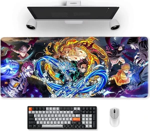 Mouse Pad Compatible with Demom S1ayer - Large Gaming Anime Large Mouse Pad for Computer Non Slip Rubber Base Mouse Pad Compatible with Demom S1ayer - Large Gaming Anime Large Mouse Pad for Computer Non Slip Rubber Base