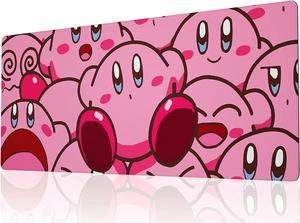 Gaming Mouse Pad Large with Stitched Edges Japanese Anime Mouse Pad for Desk Extended XL Long Full Desk Mousepad with Anti-Slip Base Cute Desk Pad for Keyboard and Mouse 31.5 x 11.8 in