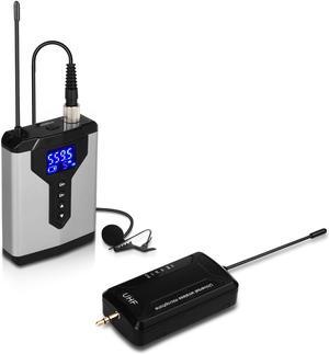 DIGITNOW Microphone Wireless System,2.4GHz Wireless Mic Adapter,Rechar