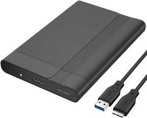 hdd enclosure for Hard drive USB 3.0 SATA External Hard Drive Enclosure Tool-Free for 2.5-Inch 9.5mm 7mm HDD