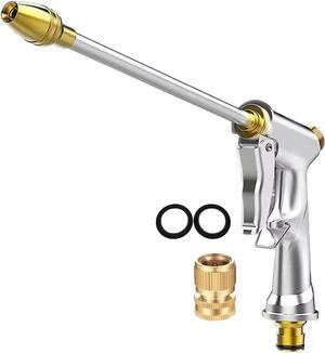 Garden Hose Nozzle, High Pressure Water Hose Nozzle Sprayer Head,fits 3/4 Garden Hose Thread,for Lawn & Garden,Washing Cars,Watering Garden,Cleaning,Showering Dogs&Pets
