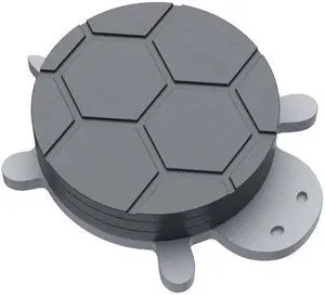 Bamboo Turtle Coaster Set with Magnetic Holder, 5PCS Wooden Drink Coasters for Coffee Table, Non Slip Heat Resistant Desk Decor & Unique Housewarming Gift (Multi-Color)/ Gray Bamboo Turtle Coaster Set with Magnetic Holder, 5PCS Wooden Drink Coasters for Coffee Table, Non Slip Heat Resistant Desk Decor & Unique Housewarming Gift (Multi-Color)/ Gray