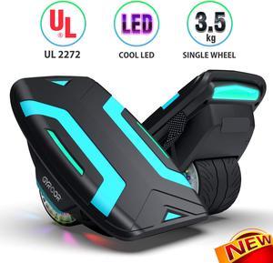 GYROOR Hoverboard Hovershoes-Gyroshoes S300 Electric Roller Skate Hoverboard with LED Lights,UL2272 Certificated Self Balancing Hovershoes for Kids and Adults