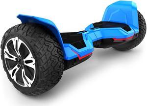 GYROOR Warrior 8.5 inch All Terrain Off Road Hoverboard with Bluetooth Speakers and LED Lights, UL2272 Certified Self Balancing Scooter