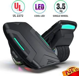 GYROOR Hoverboard Hovershoes-Gyroshoes S300 Electric Roller Skate Hoverboard with LED Lights,UL2272 Certificated Self Balancing Hovershoes for Kids and Adults