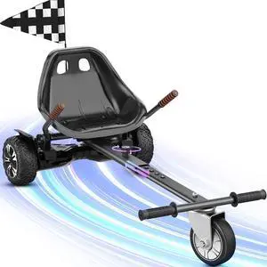 GYROOR K1 Adjustable HoverKart Self Balancing Hoverboard Seat Attachment, Hoverboard Go Kart Accessory for 6.5", 8", 8.5",10" Hover Board, Perfect for Kids and Adults GYROOR K1 Adjustable HoverKart Self Balancing Hoverboard Seat Attachment, Hoverboard Go Kart Accessory for 6.5", 8", 8.5",10" Hover Board, Perfect for Kids and Adults