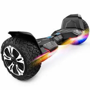 GYROOR Warrior 8.5 in. All Terrain Off-Road Hoverboard, Dual 350W Motors, UL2272 Certified Self Balancing Hoverboard with Bluetooth Speaker & LED Lights, Max 10 MPH Speed, 265lbs Load for Kids & Adult GYROOR Warrior 8.5 in. All Terrain Off-Road Hoverboard, Dual 350W Motors, UL2272 Certified Self Balancing Hoverboard with Bluetooth Speaker & LED Lights, Max 10 MPH Speed, 265lbs Load for Kids & Adult