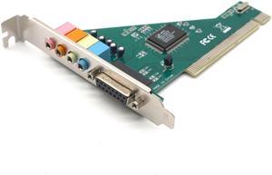 Weastlinks PCI Sound Card 4.1CH PCI Port HIFI Electronic Practical Audio Card Desktop PC CMI8738 Chipset With Driver CD