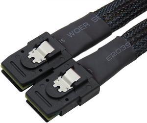 Weastlinks SATA cable Mini SAS Cable Mini SAS 36P to 36 Pin SFF-8087 to SFF8087 HD Data Cable 0.7M 1M