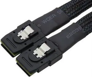 Weastlinks SATA cable Mini SAS Cable Mini SAS 36P to 36 Pin SFF-8087 to SFF8087 HD Data Cable 0.7M 1M