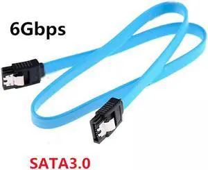 Weastlinks 5pcs SATA 3.0 III SATA3 7pin Data Cable 6Gb/s SSD Cables HDD Hard Disk Drive Cord line 0.5m(1.6 ft)