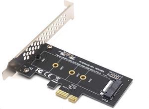 Adaptateur M.2 NVME PCIE vers M2 LED NVME SSD M2 PCIE x1 Carte d