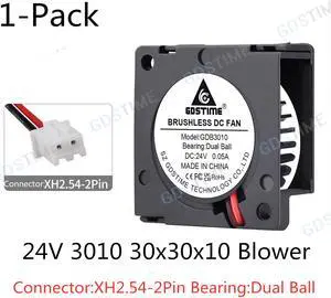 Weastlinks 3010 DC Blower Fan 5V 12V 24V 30x30x10mm Miniature Ultra-Thin Blower 3D Printer Fan 30MM Cooler Cooling Fan Blower Fan