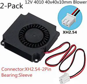 Weastlinks 2Pcs 4010 DC Blower Fan 5V 12V 24V 40x40x10mm Miniature Ultra-Thin Blower 3D Printer Fan 40MM Cooler Cooling Fan Blower Fan