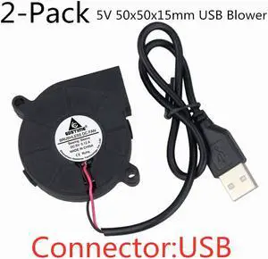 Weastlinks 5015 DC Blower Fan 12V 24V 50x50x15mm Brushless Blower Fan Humidifier accessories Dual Ball Turbo Fan 50MM Cooling Blower Fan