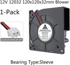 Weastlinks 12032 DC Blower Fan 5V 12V 24V 120x32mm Brushless Blower Fan Turbo Fan 120MM Dual Ball USB Cooling Blower Fan