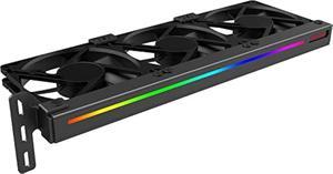 Weastlinks Graphic Card Cooler 3 x 90mm Fan with Led Frame,Support ASUS Aura SYNC/MSI Mystic Sync/ASROCK Aura RGB/GIGABYTE RGB Fusion (5V 3 Pin Addressable headers)