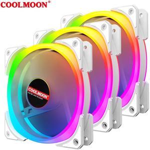 Weastlinks 120mm PC Computer Case Fan Cooling Cooler Adjustable RGB Led 12V Mute Ventilador 6PIN ARGB Fans Speed