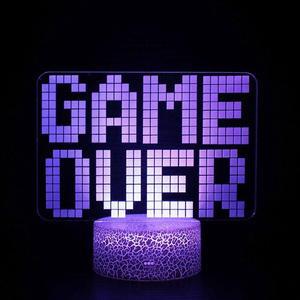 Weastlinks 3D LED Gaming Setup RGB Lamp Gaming Room Lamp Decoration USB Powered Night Light Table Lamp For Bedroom Decor Christmas Lights